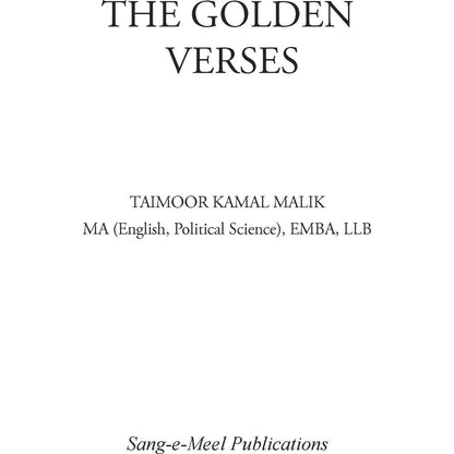 Golden Verses - Taimoor Kamal Malik