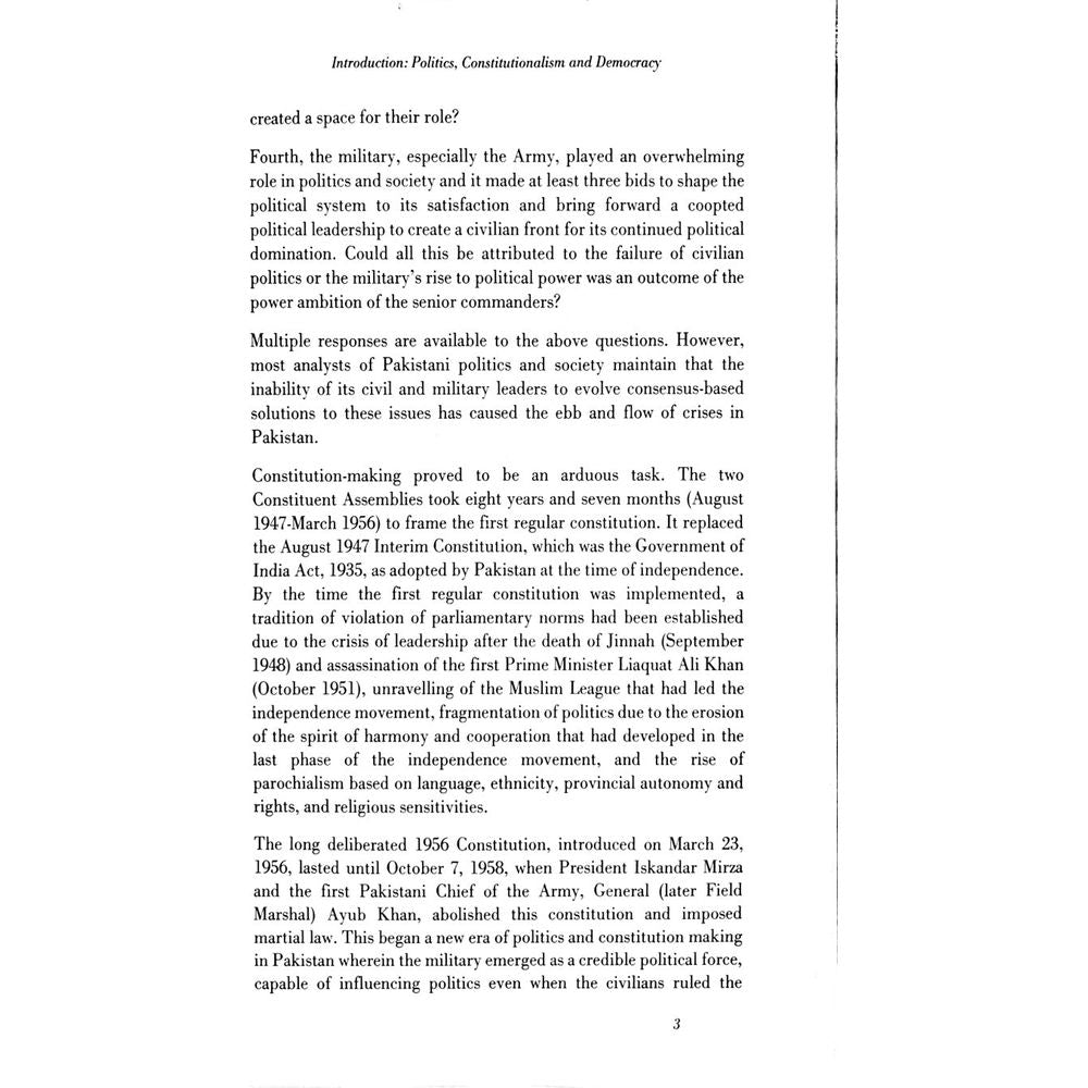 Pakistan: Political & Constitutional Engineering - Hasan Askari Rizvi