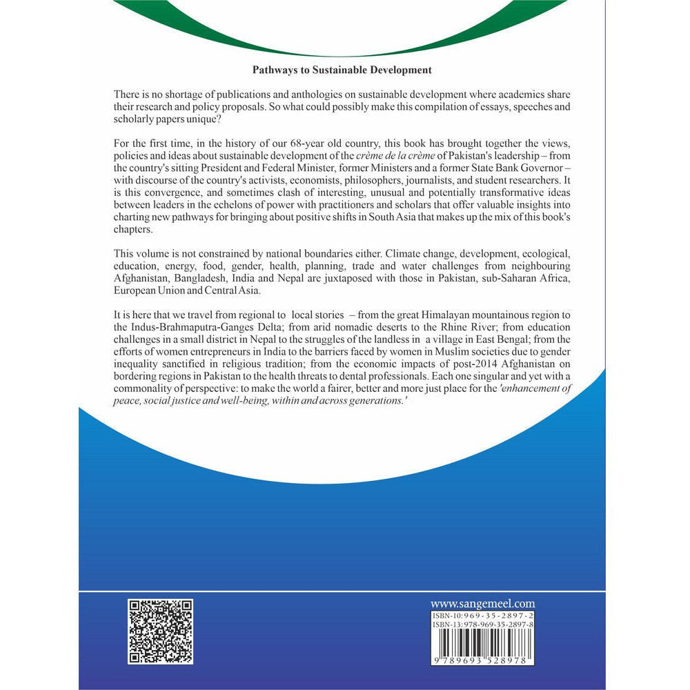 Pathways To Sustainable Development - Sang-e-meel Publications.