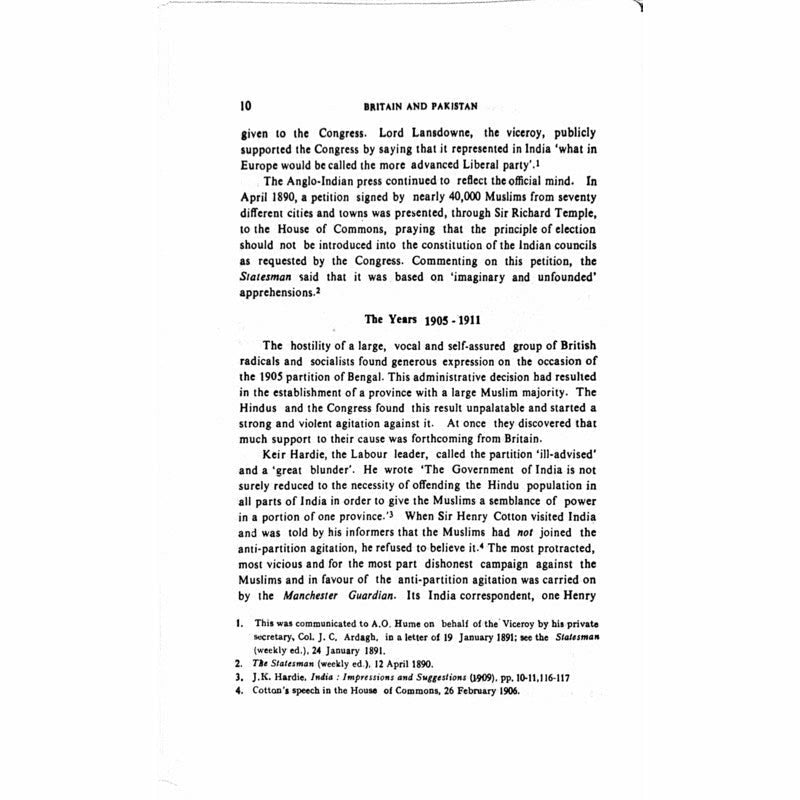 Britain And Pakistan - Books - Sang-e-meel Publications.