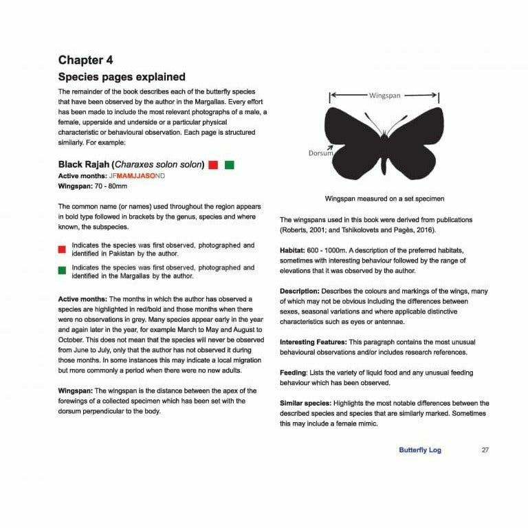 Butterfly Log: Margalla Hills National Park - Books - Sang-e-meel Publications.