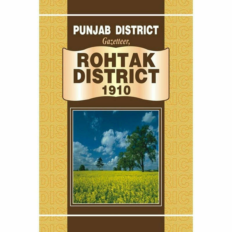 Punjab District Gazetteer, Rohtak District 1910 - Books - Sang-e-meel Publications.