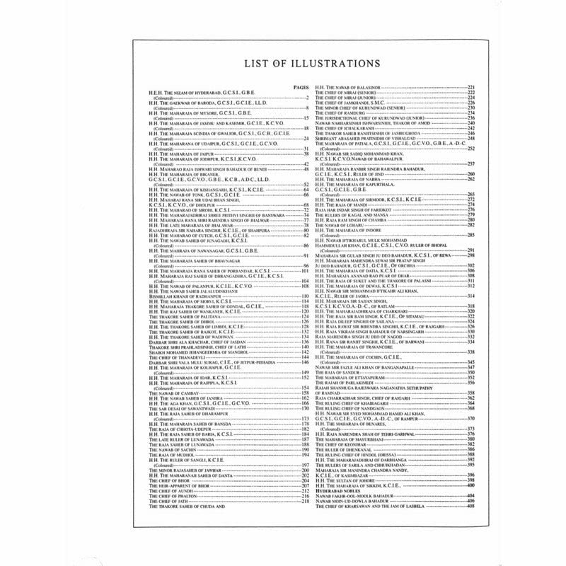 Ruling Princes & Chiefs Of India - Books - Sang-e-meel Publications.