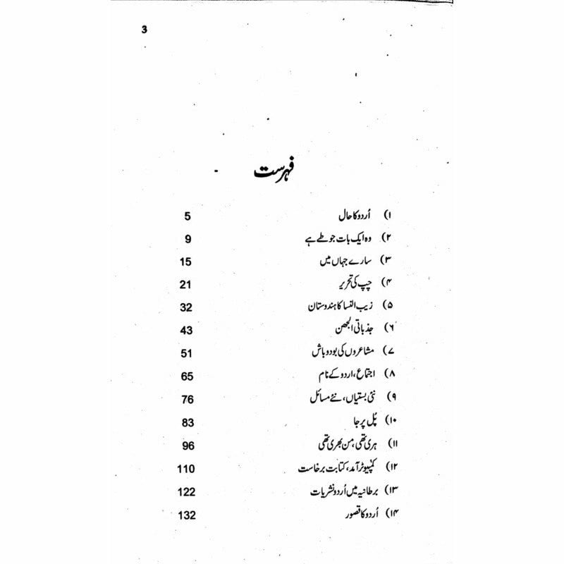 Urdu Ka Haal -  Books -  Sang-e-meel Publications.