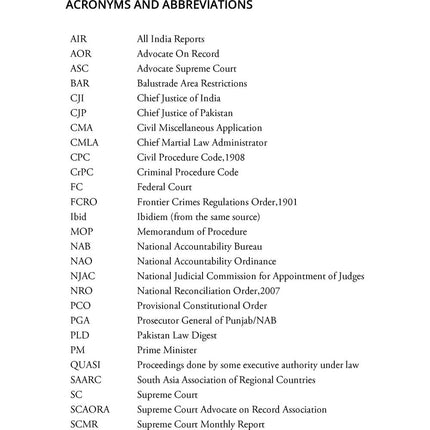 Anatomy of Constitutional Cases (An Analysis) - Taimoor Kamal Malik