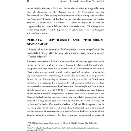 Anatomy of Constitutional Cases (An Analysis) - Taimoor Kamal Malik