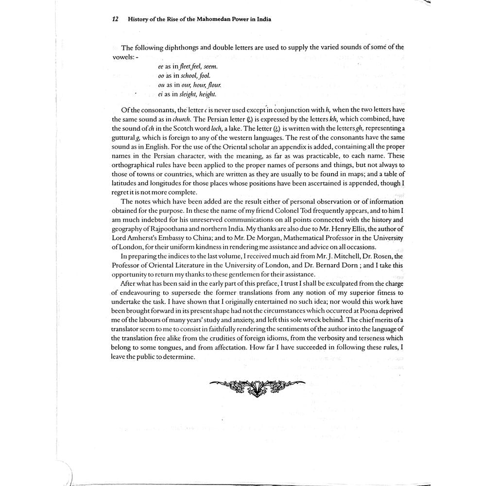 History of the Rise of the Mahomedan Power In India (4 Volumes in 1)