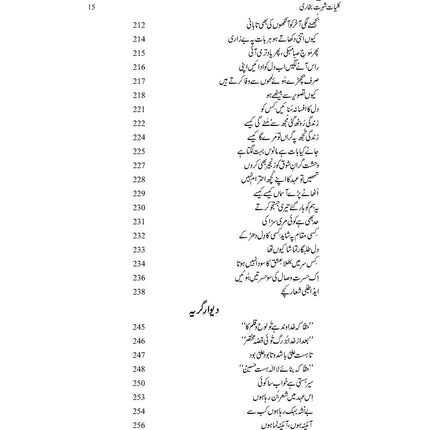 Kuliyat-e-Shohrat Bukhari - Shohrat Bukhari