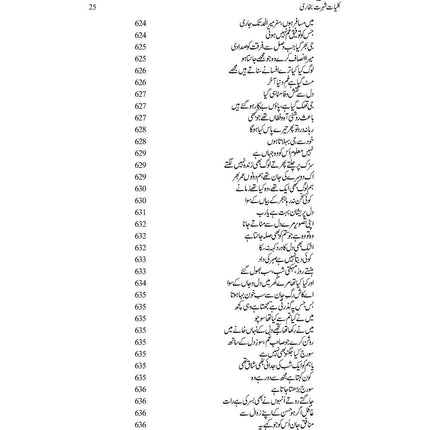 Kuliyat-e-Shohrat Bukhari - Shohrat Bukhari