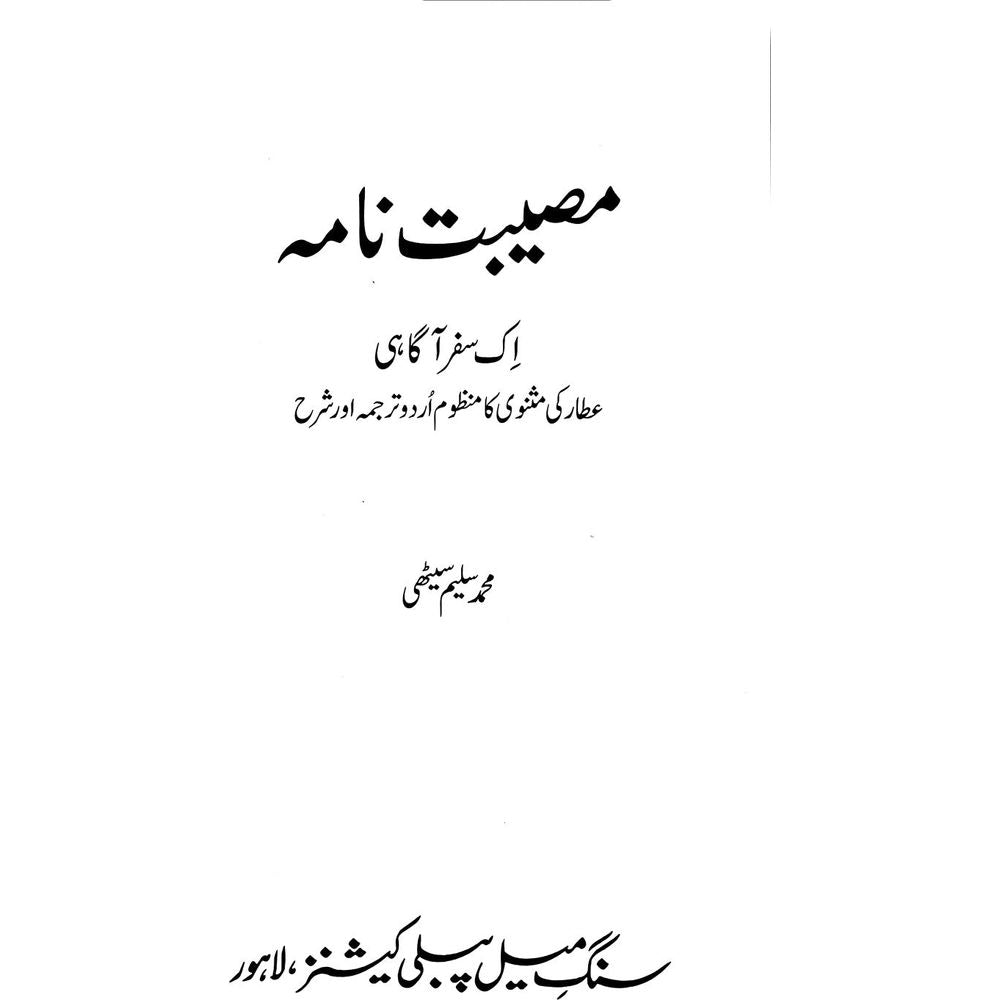 Museebat Nama - Ik Safr-e-Agahi - Muhammad Saleem Sethi