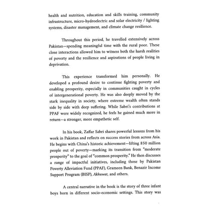 From Poverty To Prosperity - Zaffar Sabri