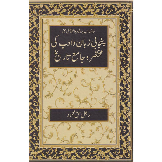 Punjabi Zabaan-o-Adab Ki Mukhtasar-o-Jamia Tareekh
