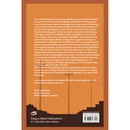 Glimpses over Different Eras in the History of Lahore - Abdul Majid Sheikh