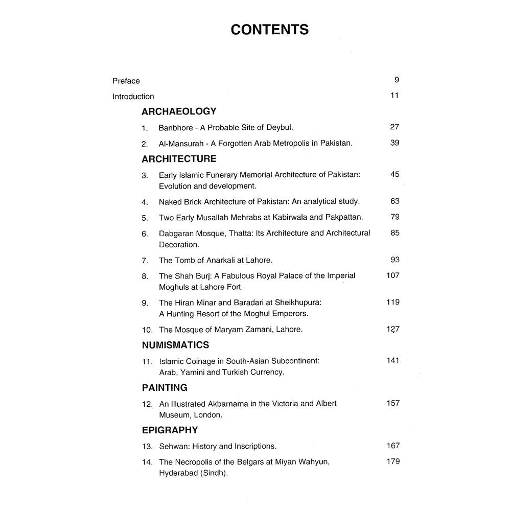 Studies In Islamic Archaeology of Pakistan - Dr. Ahmad Nabi Khan