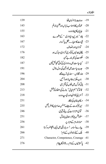 Afkaar-e-Taza - Zulfiqar Ahmad Cheema (Signed copy)