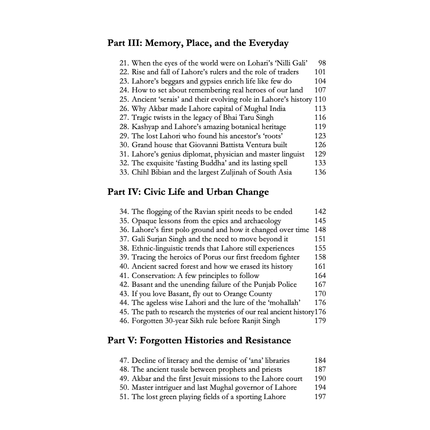 Glimpses over Different Eras in the History of Lahore - Abdul Majid Sheikh