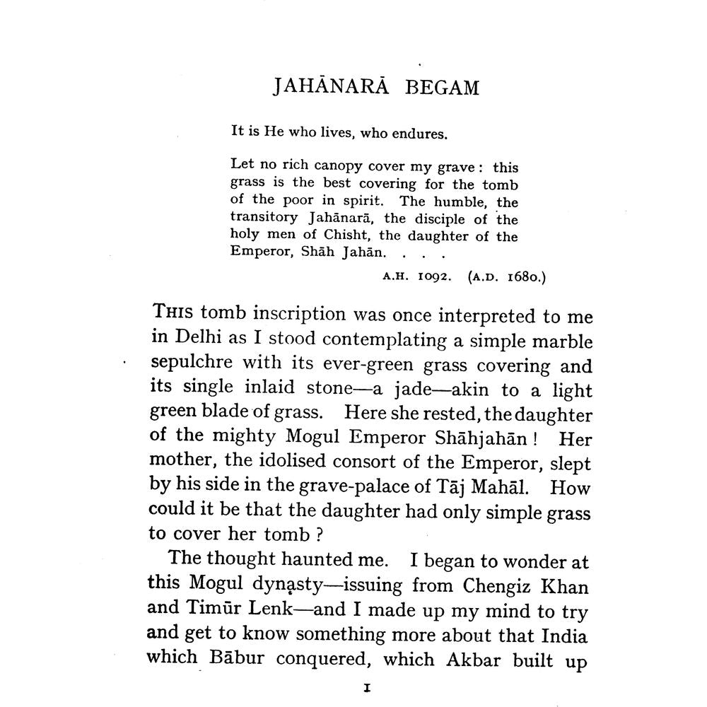 Jahanara Begam Life Of A Mogul Princess