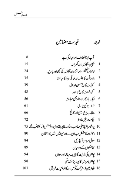 Jehd-e-Musalsal - Zulfiqar Ahmad Cheema (Signed copy)