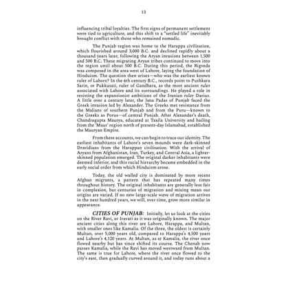 From the Beginning to Lahore's Happenings - Abdul Majid Sheikh