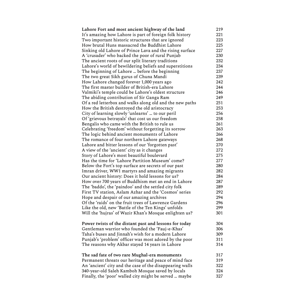 From the Beginning to Lahore's Happenings - Abdul Majid Sheikh