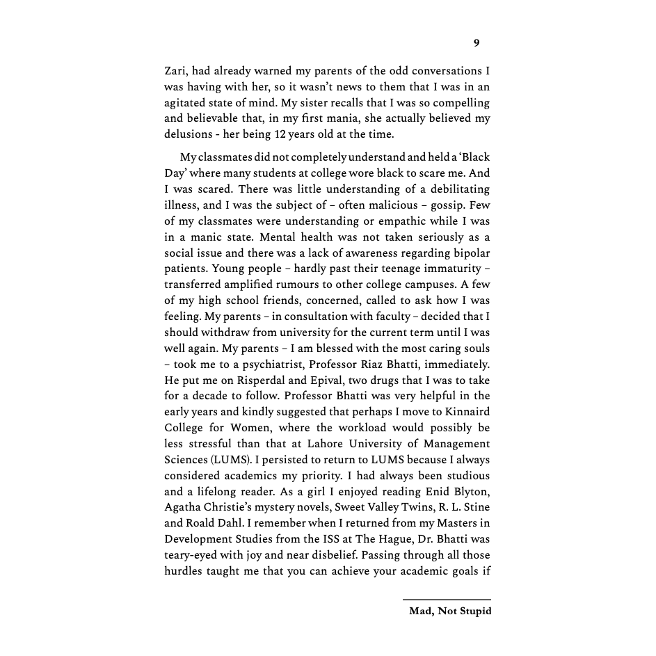 Mad Not Stupid - Meezan Zahra Khwaja