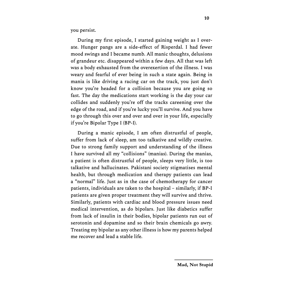 Mad Not Stupid - Meezan Zahra Khwaja