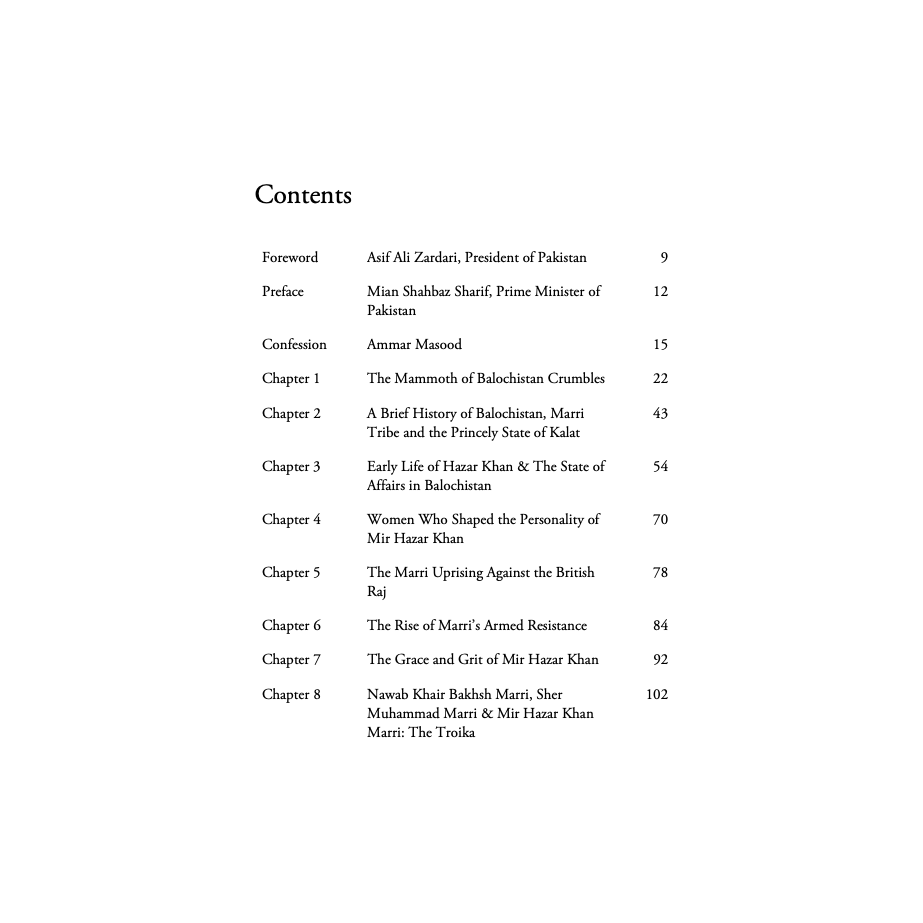The Remarkable Journey of Mir Hazar Khan Mari - Ammar Masood and Khalid Farid