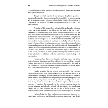 Postcolonial Perspectives in Urdu Literature - Nasir Abbas Nayyar