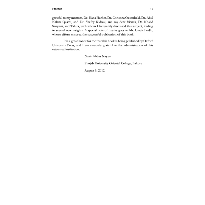 Postcolonial Perspectives in Urdu Literature - Nasir Abbas Nayyar