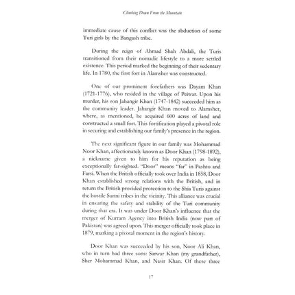 Coming Down From The Mountain