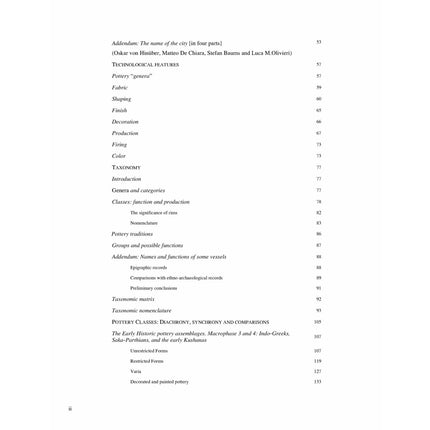 Ceramics from the excavations In the historic settlement At Bīr-Koṭ-Ghwaṇḍai (barikot) Swat, Pakistan (1984-1992) - Pierfrancesco Callieri and Luca M. Olivieri - Sang-e-meel Publications
