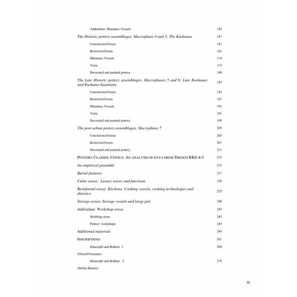 Ceramics from the excavations In the historic settlement At Bīr-Koṭ-Ghwaṇḍai (barikot) Swat, Pakistan (1984-1992) - Pierfrancesco Callieri and Luca M. Olivieri - Sang-e-meel Publications