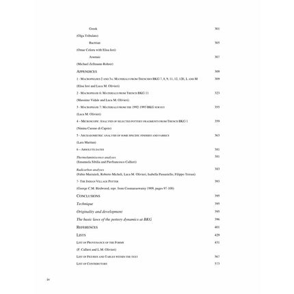 Ceramics from the excavations In the historic settlement At Bīr-Koṭ-Ghwaṇḍai (barikot) Swat, Pakistan (1984-1992) - Pierfrancesco Callieri and Luca M. Olivieri - Sang-e-meel Publications