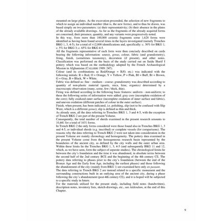 Ceramics from the excavations In the historic settlement At Bīr-Koṭ-Ghwaṇḍai (barikot) Swat, Pakistan (1984-1992) - Pierfrancesco Callieri and Luca M. Olivieri - Sang-e-meel Publications