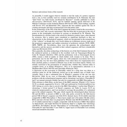 Ceramics from the excavations In the historic settlement At Bīr-Koṭ-Ghwaṇḍai (barikot) Swat, Pakistan (1984-1992) - Pierfrancesco Callieri and Luca M. Olivieri - Sang-e-meel Publications
