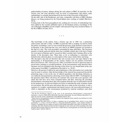 Ceramics from the excavations In the historic settlement At Bīr-Koṭ-Ghwaṇḍai (barikot) Swat, Pakistan (1984-1992) - Pierfrancesco Callieri and Luca M. Olivieri - Sang-e-meel Publications