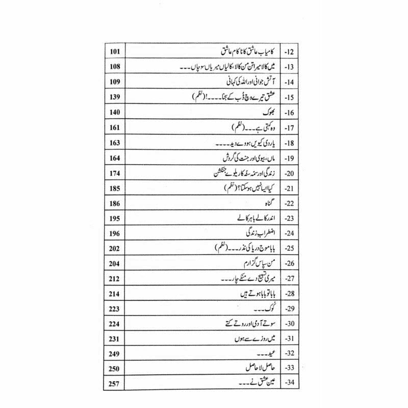 Hasil Laa-Haasil -  Books -  Sang-e-meel Publications.