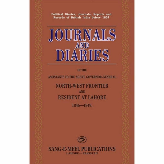 Journals And Diaries :Assis.To Agent, Gov.Nwfp -  Books -  Sang-e-meel Publications.