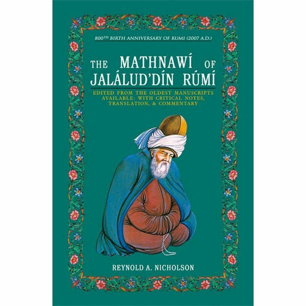 Original Mathnawi of Jalaluddin Rumi Sufi Mystic Book (6 on sale Volume Set) Available With Critical Note, Full Text Mesnevi / With Language Options