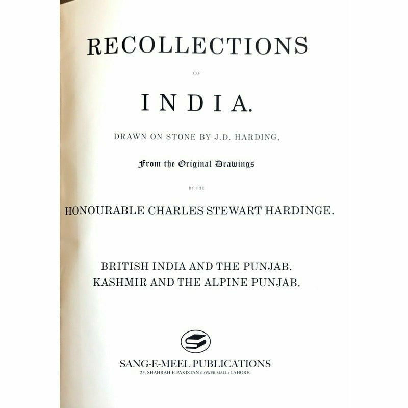 Recollections Of India -  Books -  Sang-e-meel Publications.