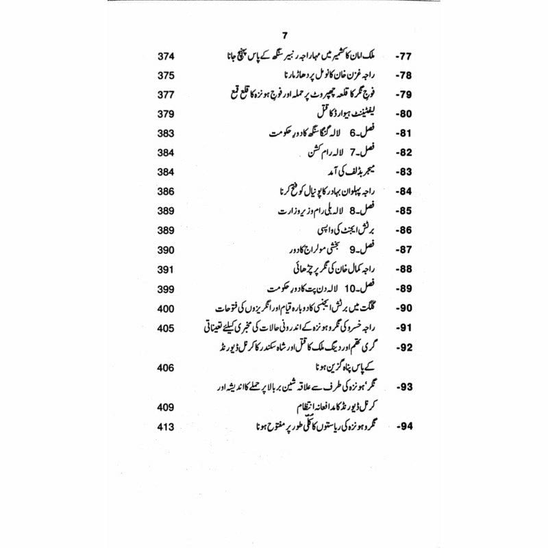 Tareekh-e-Gilgit - تاریخِ گلگت -  Books -  Sang-e-meel Publications.