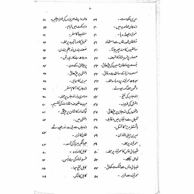 Tuzk-E-Babri (Urdu) -  Books -  Sang-e-meel Publications.